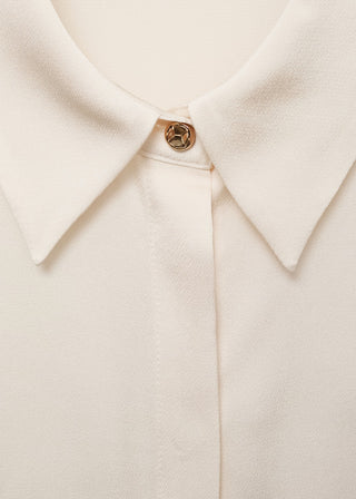Camisa Manga Larga Satinada