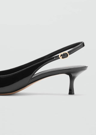 Zapato de Tacón Efecto Charol