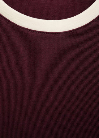 Camiseta Manga Corta con Detalle Botones