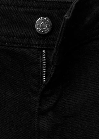 Jeans Talle Alto con Bolsillos