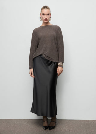 Sudadera Cuello Redondo de Lúrex