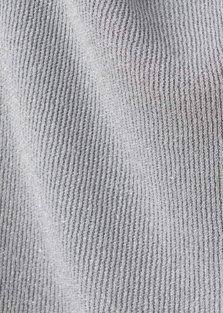 Blusa Cuello Drapeado de Lúrex