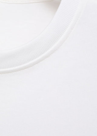 Camiseta Oversize Manga Corta de Algodón