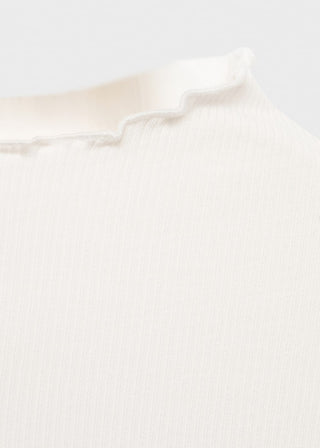 Camiseta Manga Larga con Cuello Perkins