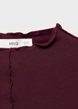 Camiseta Manga Larga Detalle Costuras