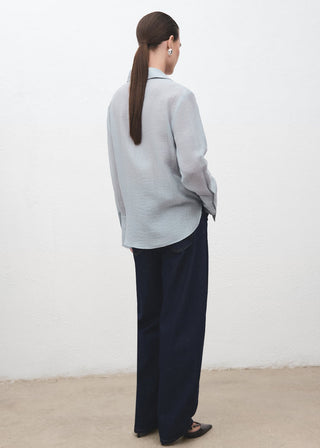 Blusa Manga Larga con Detalle Bordado