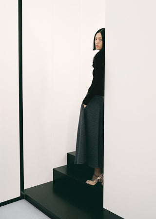 Cárdigan Ajustado con Detalle Pelo