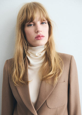 Blazer de Traje con Bolsillos