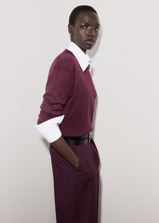 Sudadera con Cuello Redondo de Punto