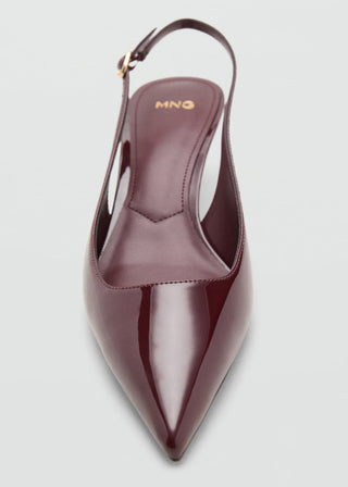 Zapato de Tacón Efecto Charol