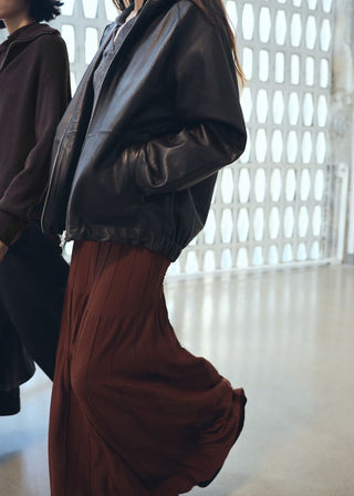 Enagua Larga Talle Medio con Costuras