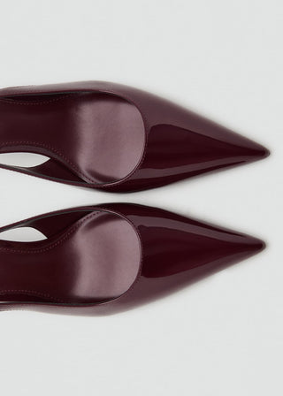 Zapato de Charol con Detalle Hebilla