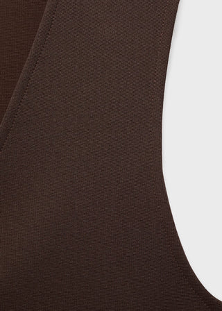 Chaleco Recto con Botones Joya