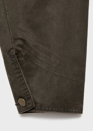 Chaqueta Denim con Cuello de Pana