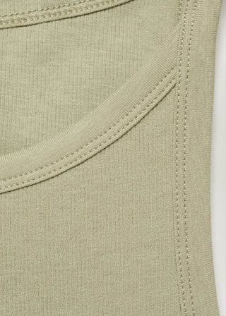 Blusa sin Mangas de Canalé
