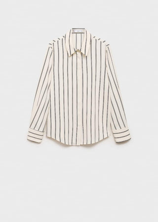Camisa Manga Larga Estampado Rayas