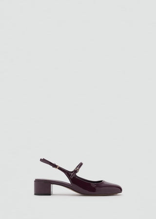 Zapato de Tacón Efecto Charol