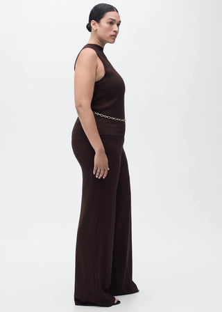 Pantalón Wide Leg Talle Medio