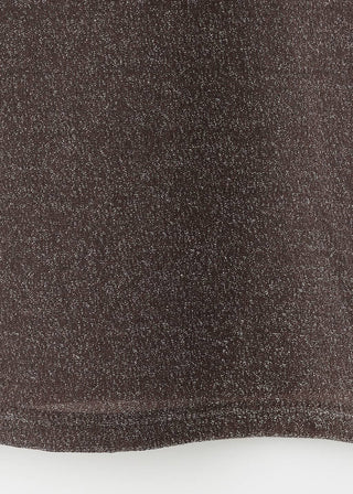 Camiseta Cuello Barco con Brillos