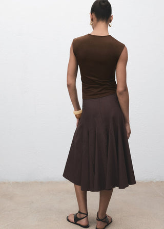 Camiseta Cuello Redondo Ajustada