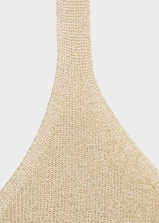 Blusa de Punto con Cuello V