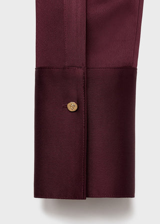 Camisa Manga Larga Tejido Satinado