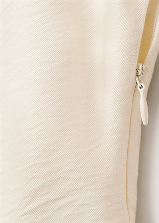 Blusa Manga Corta con Cuello Asimétrico