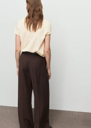 Camiseta Manga Corta con Estampado Floral