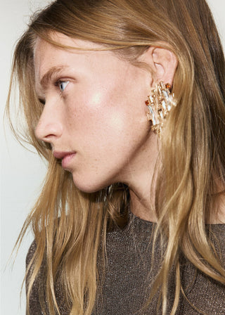 Sudadera Cuello Redondo de Lúrex