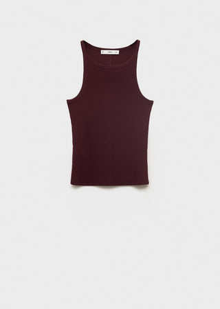 Blusa sin Mangas de Canalé