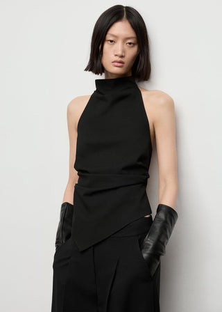 Blusa Halter con Espalda Abierta