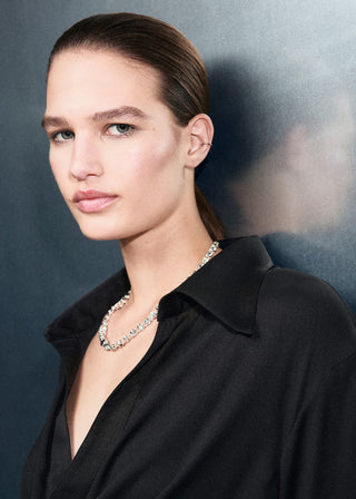 Camisa Manga Larga Estilo Cruzado