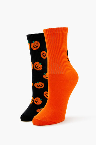 Paquete de 2 Calcetines Jack-O-Lantern