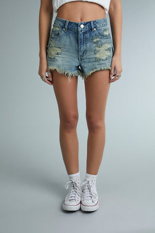 Short Denim Ford Mustang x Forever 21