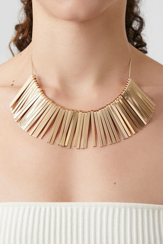 Collar Grande con Flecos