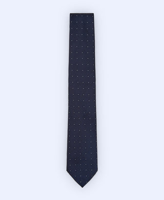 Corbata con Estampado de Puntos