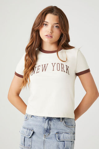 Camiseta con Gráfico de Nueva York