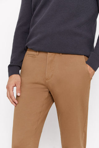 Pantalón Chino Slim Fit, Marrón