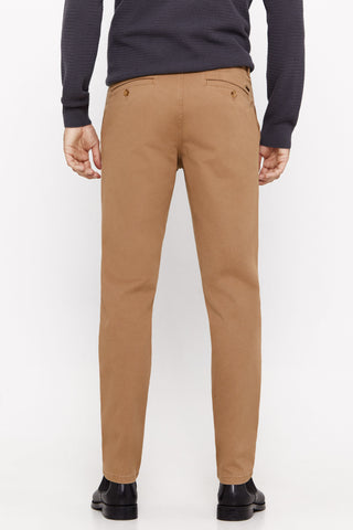 Pantalón Chino Slim Fit, Marrón