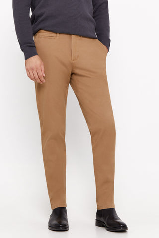 Pantalón Chino Slim Fit, Marrón