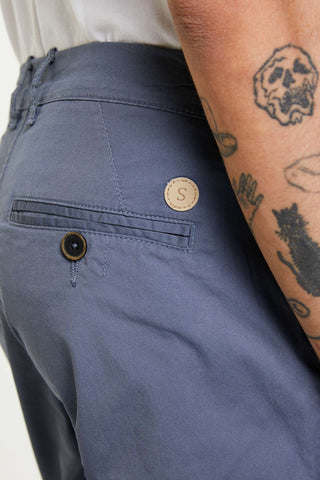 Pantalon Azul Medio Chino Ligero Bci