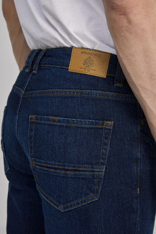 Jeans Reg Osc Azul Oscuro