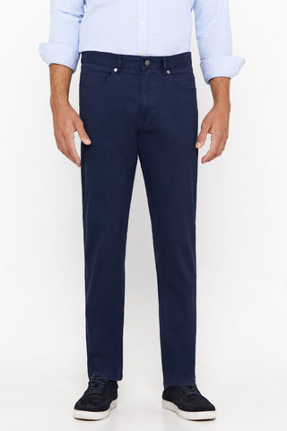 Pantalón Corte Slim Fit Azul Oscuro