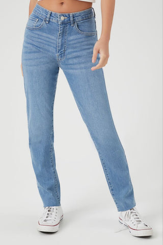 Jeans Estilo Mom Superelásticos