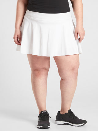 ATH Ace Tennis Skort 13.5" - Bright White