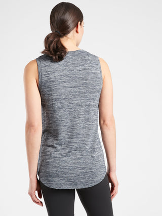 ATH Breezy Tank Heather - Flint Heather