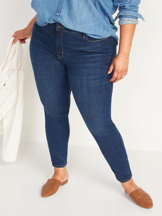 High-Waisted Rockstar Super-Skinny Jeans for Women