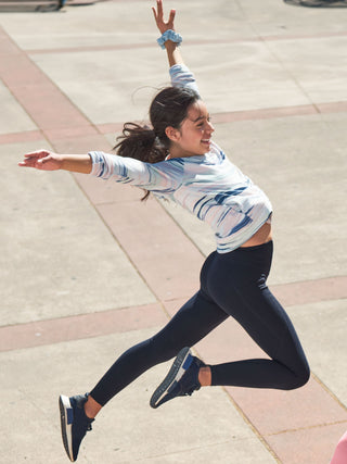 Leggings Talle Alto con Bolsillo, Niña