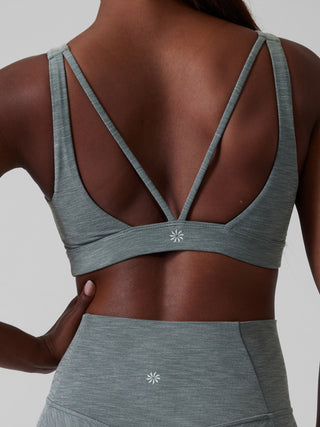 ATH EXHALE BRA A-C Metropolis Grey Heathe