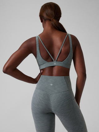 ATH EXHALE BRA A-C Metropolis Grey Heathe